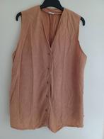 Zwangerschaps gilet cognac kleur mt 42, Bruin, Maat 42/44 (L), Zo goed als nieuw, Broek of Spijkerbroek