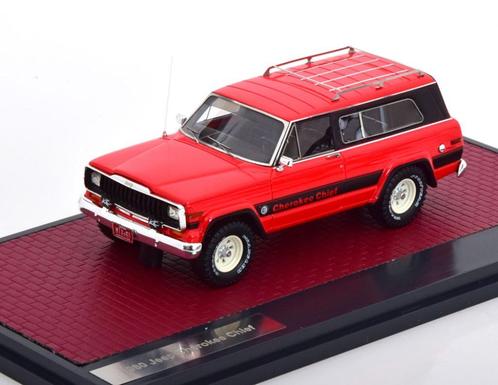 Jeep Cherokee Chief 1980, 1/43, Matrix, Hobby en Vrije tijd, Modelauto's | 1:43, Nieuw, Auto, Overige merken, Ophalen of Verzenden