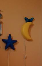 Kinderlampen maan en ster inclusief lampjes, Ophalen, Gebruikt, Lamp