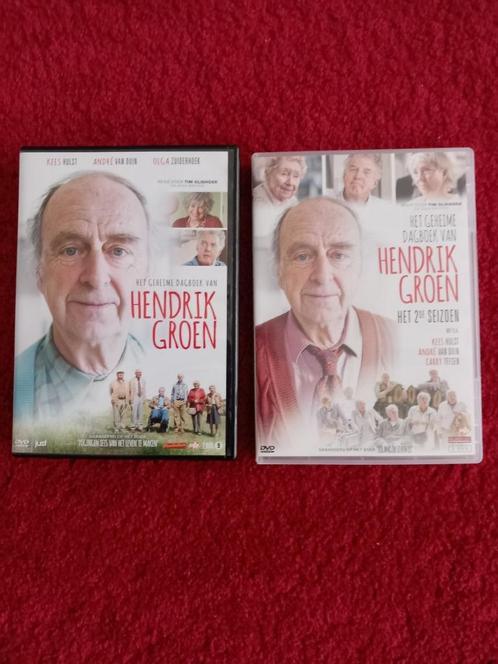 Het Geheime Dagboek van Hendrik Groen 1 en 2  - zeldzaam, Cd's en Dvd's, Dvd's | Tv en Series, Zo goed als nieuw, Alle leeftijden