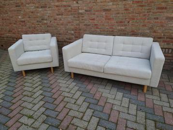 Ikea LANDSKRONA stoel en 2 zitsbank  beschikbaar voor biedingen
