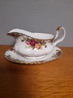Adv 63 royal albert old country rose saus kom met schotel, Ophalen of Verzenden