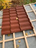 Dakpanplaten stroken, Doe-het-zelf en Verbouw, Dakpannen en Dakbedekking, Ophalen of Verzenden, Zo goed als nieuw, 15 m² of meer
