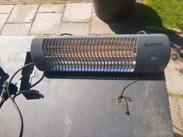 Eurom terrasverwarming 1500 watt heater  beschikbaar voor biedingen