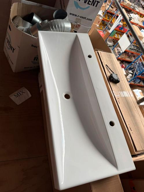 Wastafel 120cm, Huis en Inrichting, Badkamer | Badkamermeubels, Zo goed als nieuw, Wasbak of Wastafel, Minder dan 100 cm, 25 tot 50 cm