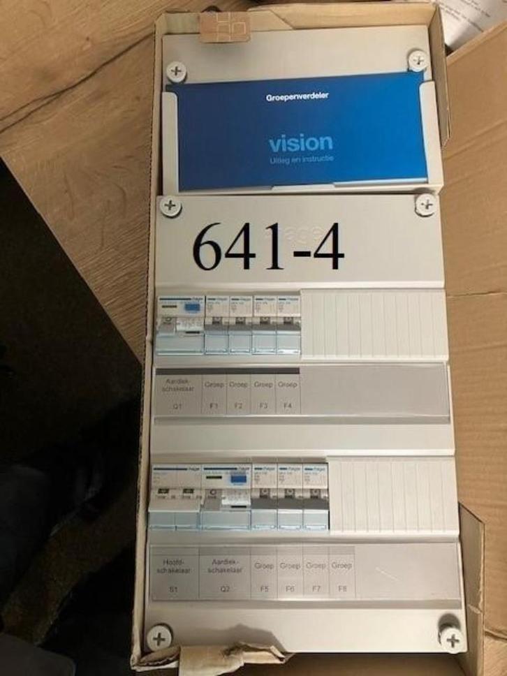 641. Installatiekast groepenkast Hager schneider Attema ABB, Hobby en Vrije tijd, Elektronica-componenten, Nieuw, Ophalen of Verzenden