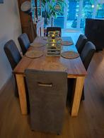 Eethoek, Huis en Inrichting, Complete eetkamers, Ophalen, Gebruikt, 4 tot 6 stoelen