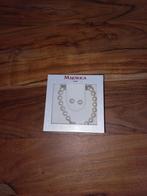 Majorica Parels Set - Nieuw in doos, Overige materialen, Wit, Nieuw, Ophalen of Verzenden