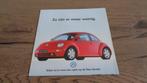 Folder  VW   NEW BEETLE, Verzenden, Nieuw, Volkswagen