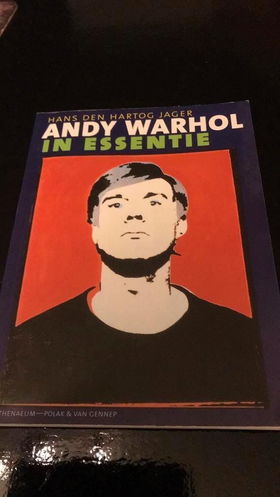 H. den Hartog Jager - Andy Warhol in essentie, Boeken, Overige Boeken, Zo goed als nieuw, Ophalen of Verzenden