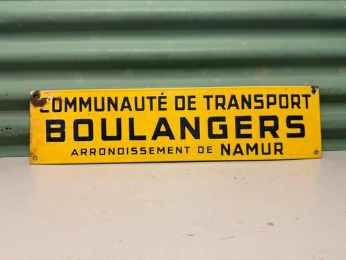 Emaille bord boulangers, Antiek en Kunst, Antiek | Emaille, Ophalen of Verzenden