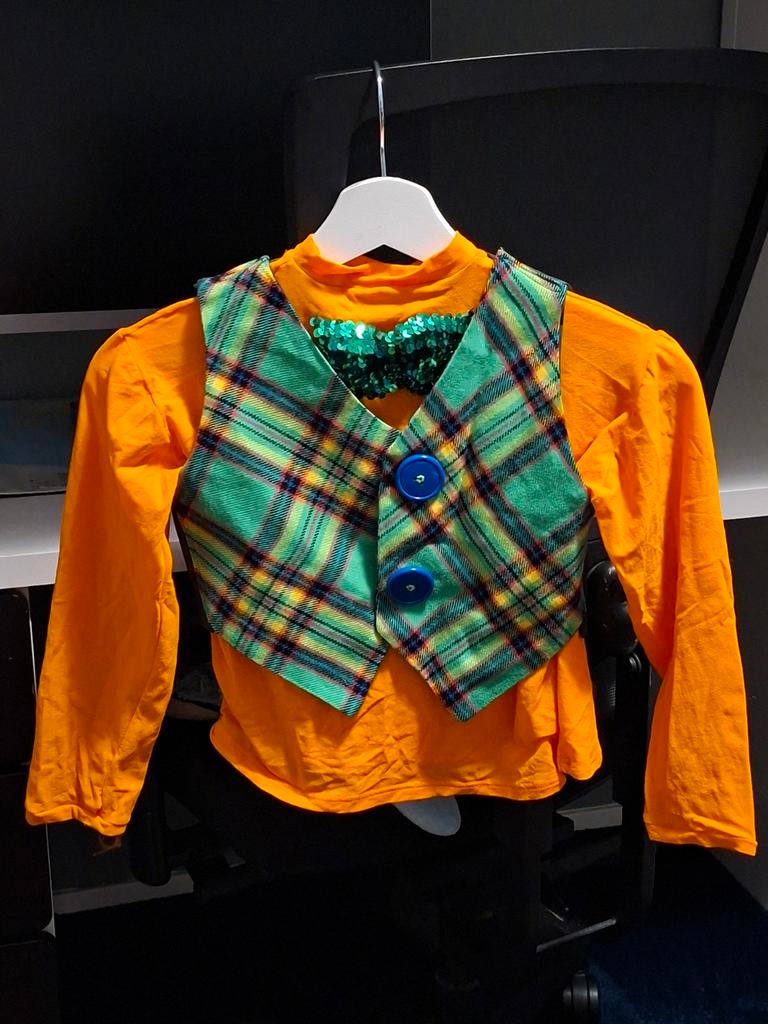 Carnavalskleding / St. Patrick's Day kostuum - 6 jaar, Ophalen of Verzenden, Zo goed als nieuw, 110 t/m 116, Jongen