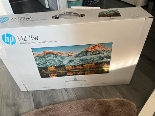 HP M27fw FHD-monitor met gebarst scherm, Computers en Software, Monitoren, Gebruikt, LED, HD, Ophalen of Verzenden