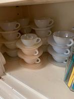 Arcoroc Harlequin kop en schotels, Gebruikt, Ophalen of Verzenden, Glas, Overige stijlen