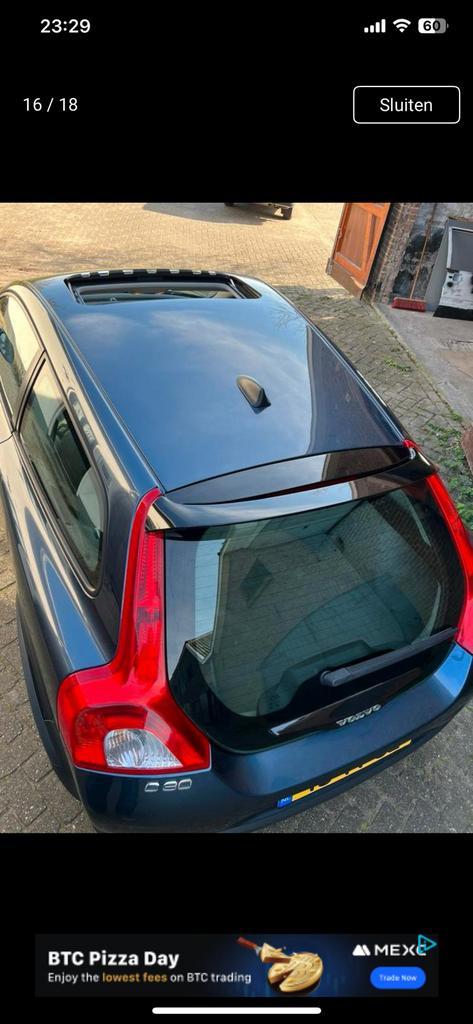 Volvo C30 kofferklep met wisser en standaard spoiler, Auto-onderdelen, Carrosserie en Plaatwerk, Achterklep, Volvo, Ophalen