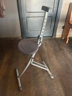 Verstelbaar Strijkkrukje, Huis en Inrichting, Ophalen, Gebruikt, Metaal, Eén