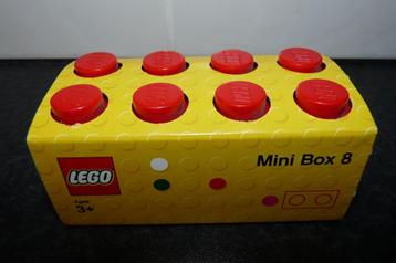nieuw Lego mini box 2x4 rood en 2x2 geel  beschikbaar voor biedingen