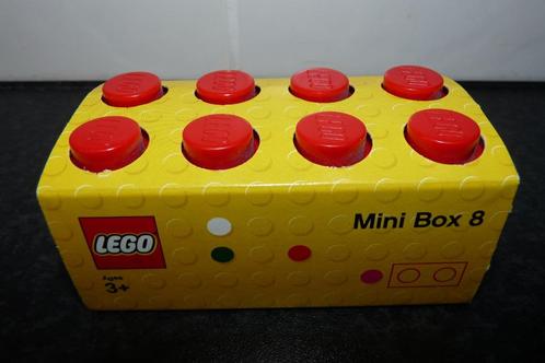 nieuw Lego mini box 2x4 rood en 2x2 geel, Kinderen en Baby's, Speelgoed | Duplo en Lego, Nieuw, Lego, Complete set, Ophalen of Verzenden