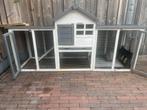 Konijnenhok, Dieren en Toebehoren, Ophalen, 110 cm of meer, Zo goed als nieuw, 90 cm of meer