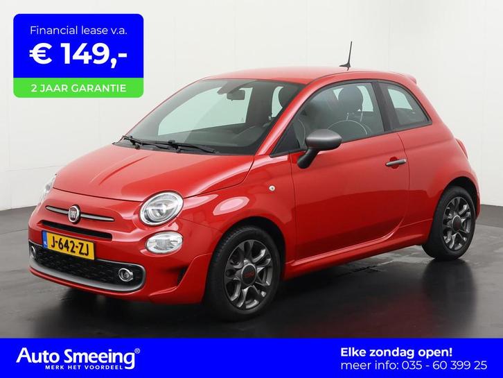 Fiat 500 1.0 Hybrid Star | Apple/Android Carplay | Parkeerse, Auto's, Fiat, Bedrijf, Te koop, ABS, Airbags, Airconditioning, Alarm