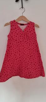 Jurk roze met rode sterren maat 98 104, Kinderen en Baby's, Kinderkleding | Maat 98, Ophalen of Verzenden, Meisje, Jurk of Rok