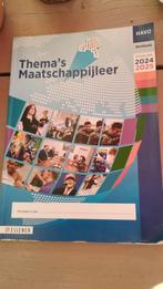 Thema's maatschappijleer werkboek + online havo 2024 - 2025, HAVO, Ophalen of Verzenden, Zo goed als nieuw, Maatschappijleer