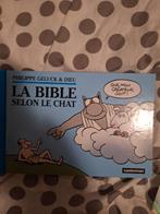 Franse strip La Bible Selon Le Chat - Philippe Geluck, Eén stripboek, Verzenden, Zo goed als nieuw, Philippe Geluck