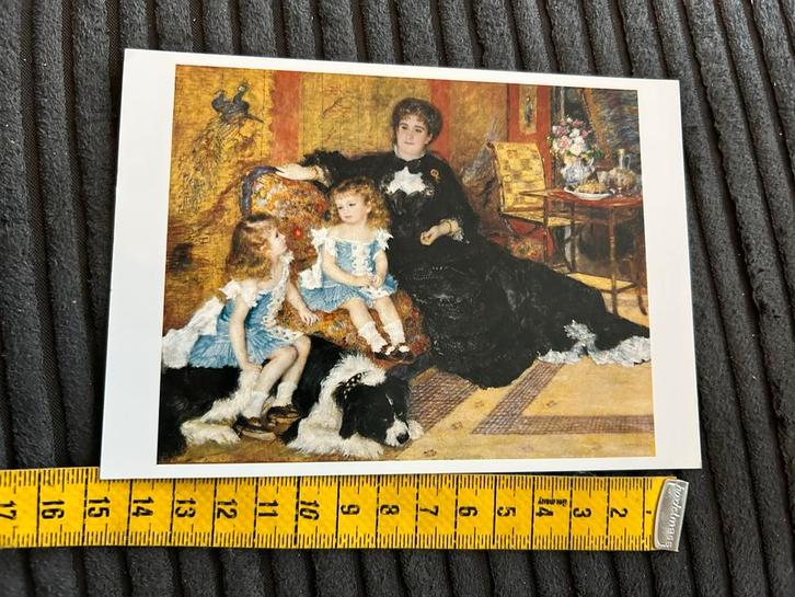 381. Kunstkaart Pierre August Renoir, Verzamelen, Ansichtkaarten | Themakaarten, Ongelopen, Ophalen of Verzenden