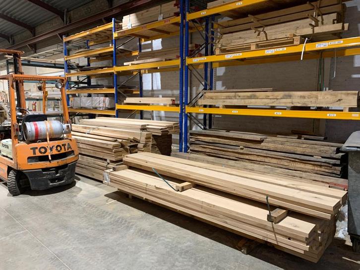 Mooie kwaliteit gedrooge en geschaafde eiken planken te koop, Doe-het-zelf en Verbouw, Hout en Planken, Nieuw, Plank, Eiken, 250 tot 300 cm