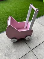 Houten kinderwagen, Kinderen en Baby's, Speelgoed | Houten speelgoed, Ophalen, Gebruikt, Duw- of Trekspeelgoed