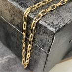 14k gouden ketting prachtig schakel versace model, Ophalen of Verzenden, Zo goed als nieuw, Goud