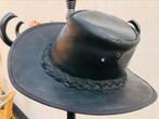 Australische zwarte leren hoed gevlochten riempje s, Kleding | Dames, Hoeden en Petten, Ophalen, 55 cm (S, 6⅞ inch) of minder