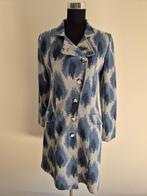 Jas83 - Blauwe Angelle Milan jasje maat M (1), Kleding | Dames, Jasjes, Kostuums en Pakken, Ophalen of Verzenden, Zo goed als nieuw