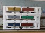 Mehano | Set van 3 Container SGGMRSS 90 | Geen NMBS SNCB NS, Overige merken, Gelijkstroom, Ophalen of Verzenden, NS