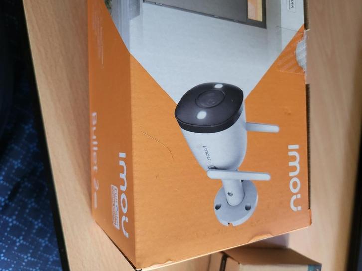 Beveiligingscamera IMOU F42FEP Bullet 2 4MP en camera mount, Audio, Tv en Foto, Videobewaking, Nieuw, Buitencamera, Ophalen of Verzenden