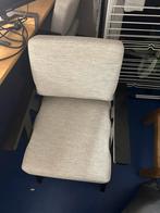 2x eetkamerstoel Yves wit/zwart, Huis en Inrichting, Stoelen, Ophalen, Gebruikt, Wit, Twee