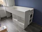 Half hoogslaper 90x200x100, Kinderen en Baby's, Kinderkamer | Stapelbedden en Hoogslapers, Ophalen, Gebruikt, Hoogslaper