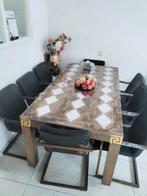 mooie grootte eet tafel, Huis en Inrichting, Complete eetkamers, Ophalen of Verzenden, Zo goed als nieuw, 6 tot 8 stoelen