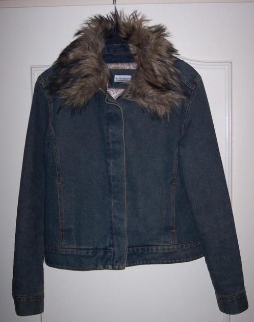 Spijkerjas Afneembare "Bontkraag" Herfst Lente ( Jool ), Kleding | Dames, Jassen | Winter, Zo goed als nieuw, Maat 38/40 (M), Blauw