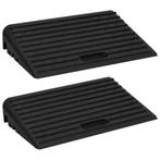 2x Opstap opstaphelling drempelhulp rubber 11cm GRATIS BZRGD, Verzenden, Nieuw