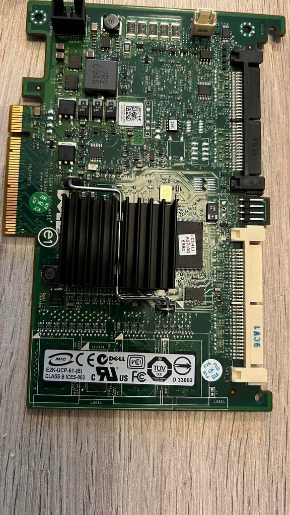 Dell PERC 6/i RAID Controller - Interne SAS, Ophalen of Verzenden, Gebruikt, Intern
