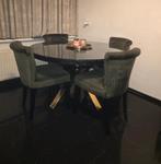 Eettafel rond, Huis en Inrichting, Tafels | Eettafels, Ophalen, Rond, Zo goed als nieuw, Vier personen