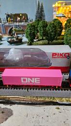 Piko goederen wagen/container, Hobby en Vrije tijd, Modeltreinen | H0, Gelijkstroom, Wagon, Zo goed als nieuw, Piko