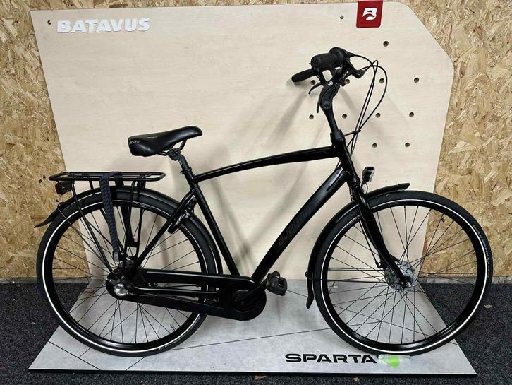 Burgers Urban 56 cm 3 versnellingen, Fietsen en Brommers, Fietsen | Heren | Herenfietsen, Zo goed als nieuw, Overige merken, 53 tot 57 cm
