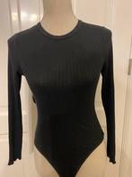 Dames bodystocking top zwart maat 36 S van SHEIN, Zwart, Ophalen of Verzenden, Zo goed als nieuw, Lange mouw