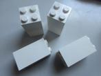 nr. 7499, 4 hoge witte stenen, 2x2x3, Kinderen en Baby's, Speelgoed | Duplo en Lego, Ophalen, Zo goed als nieuw, Complete set