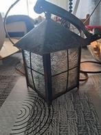 Vintage Ganglampje met Glas, Antiek en Kunst, Antiek | Lampen, Ophalen of Verzenden
