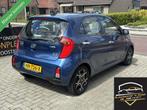 Kia Picanto 1.0 CVVT ComfortLine lage kmstand NAP airco 5drs, Euro 5, Gebruikt, Emergency brake assist, Blauw