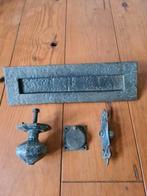 ***ANTIEKE BRIEVENBUS/DEURBEL/DEURKNOP&ROZET***, Ophalen of Verzenden, Gebruikt