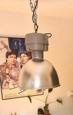 STOERE INDUSTRIËLE HANGLAMP, Gebruikt, 50 tot 75 cm, Ophalen of Verzenden, Metaal